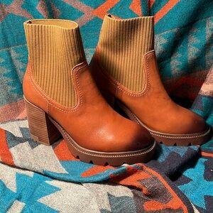 Vintage Havana Veder leather Boots New Size 10